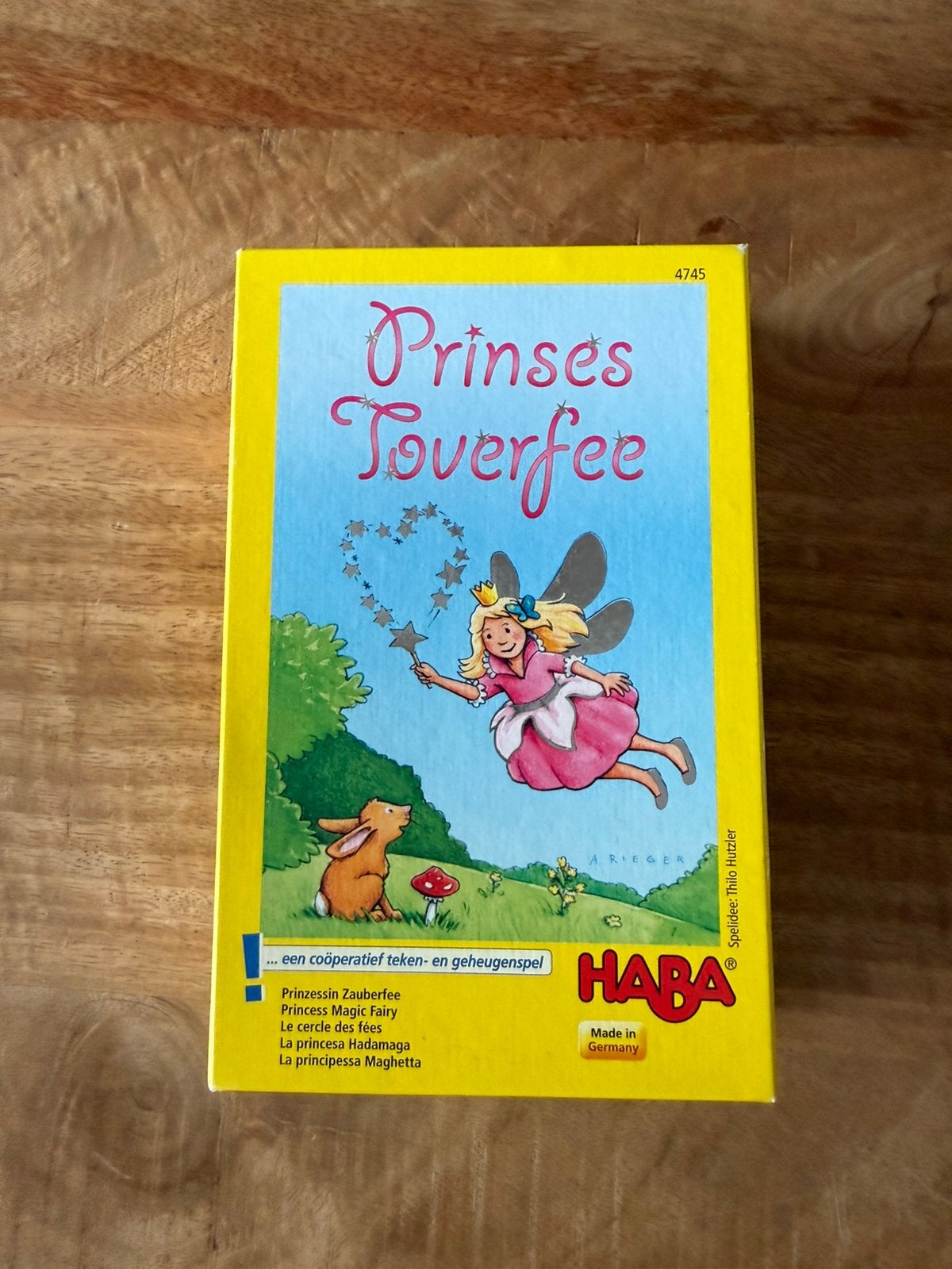 Haba Prinses Toverfee spel, Ophalen of Verzenden, Zo goed als nieuw