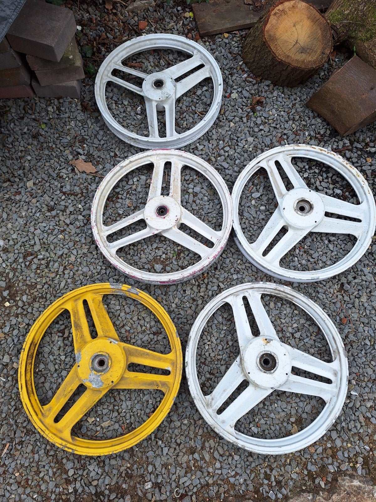 jantes honda wallaroo, Enlèvement