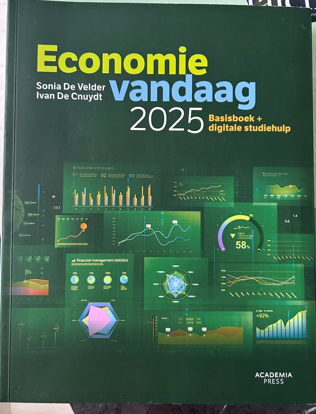 Economie Vandaag 2025 - Ivan De Cnuydt, Enlèvement ou Envoi, Ivan De Cnuydt; Sonia De Velder