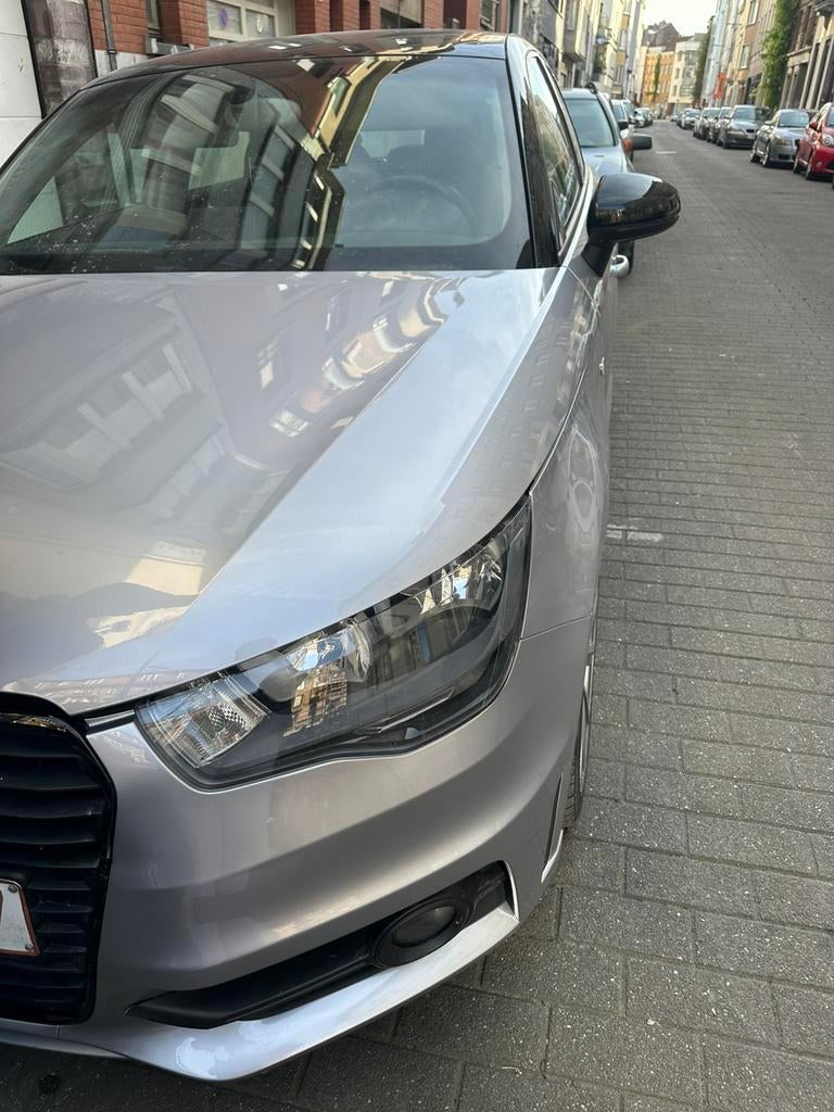 Audi A1 S-Line sportback, Auto's, A1, Zwart, Zwart, Handgeschakeld