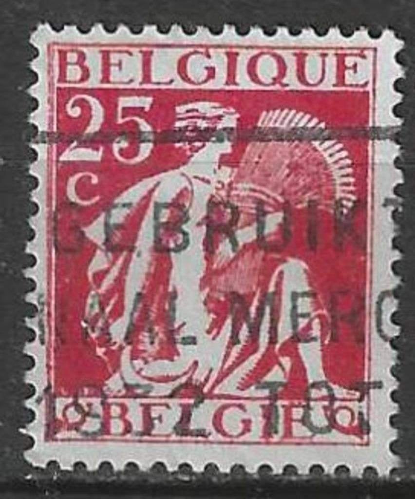 Belgique 1932 - Yvert/OBP 339 - Allégories - Cérès - 25 (ST), Envoi, Affranchi, Oblitéré