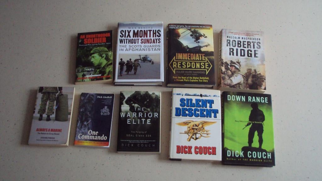 livres de lot guerre, forces para-spéciales, SEALS, etc., Enlèvement ou Envoi