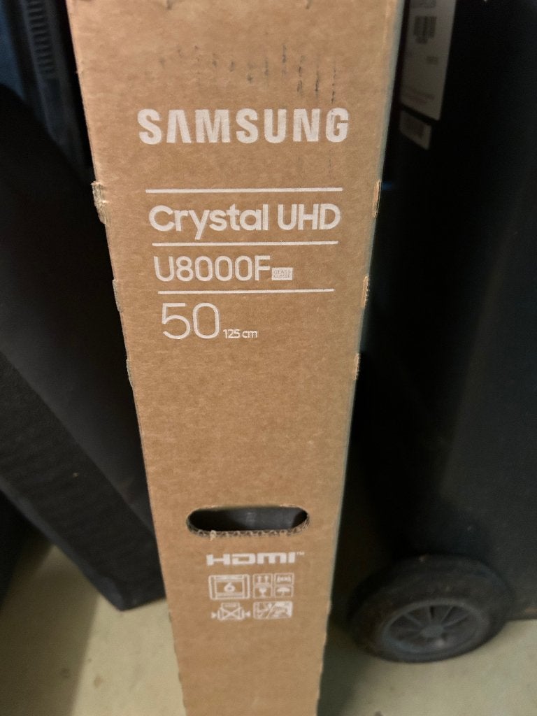 NIEUWE Samsung 50” Crystal UHD U8070F 4K, Ophalen, LED, 50 Hz, Nieuw