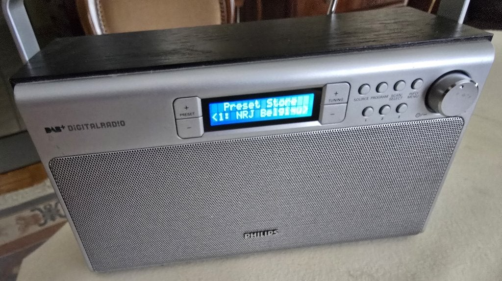 Radio Philips DAB, Enlèvement, Comme neuf, Radio