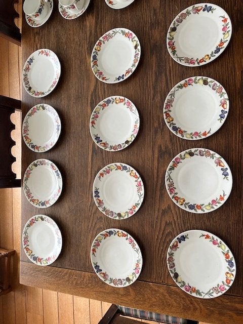 Porcelaine De Paris servies, Ophalen
