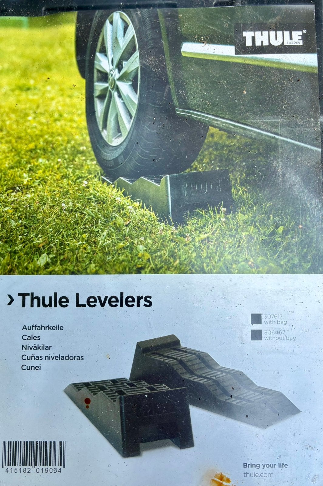 Thulle oprijblokken camper nieuw met tas nooit gebruikt, Caravans en Kamperen, Ophalen, Nieuw