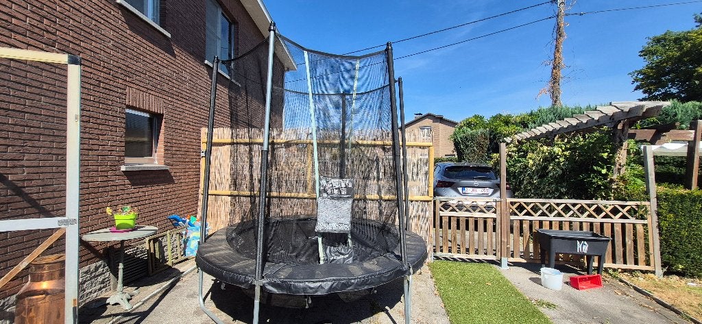 Trampoline, Kinderen en Baby's, Speelgoed | Buiten | Trampolines, Ophalen, Zo goed als nieuw