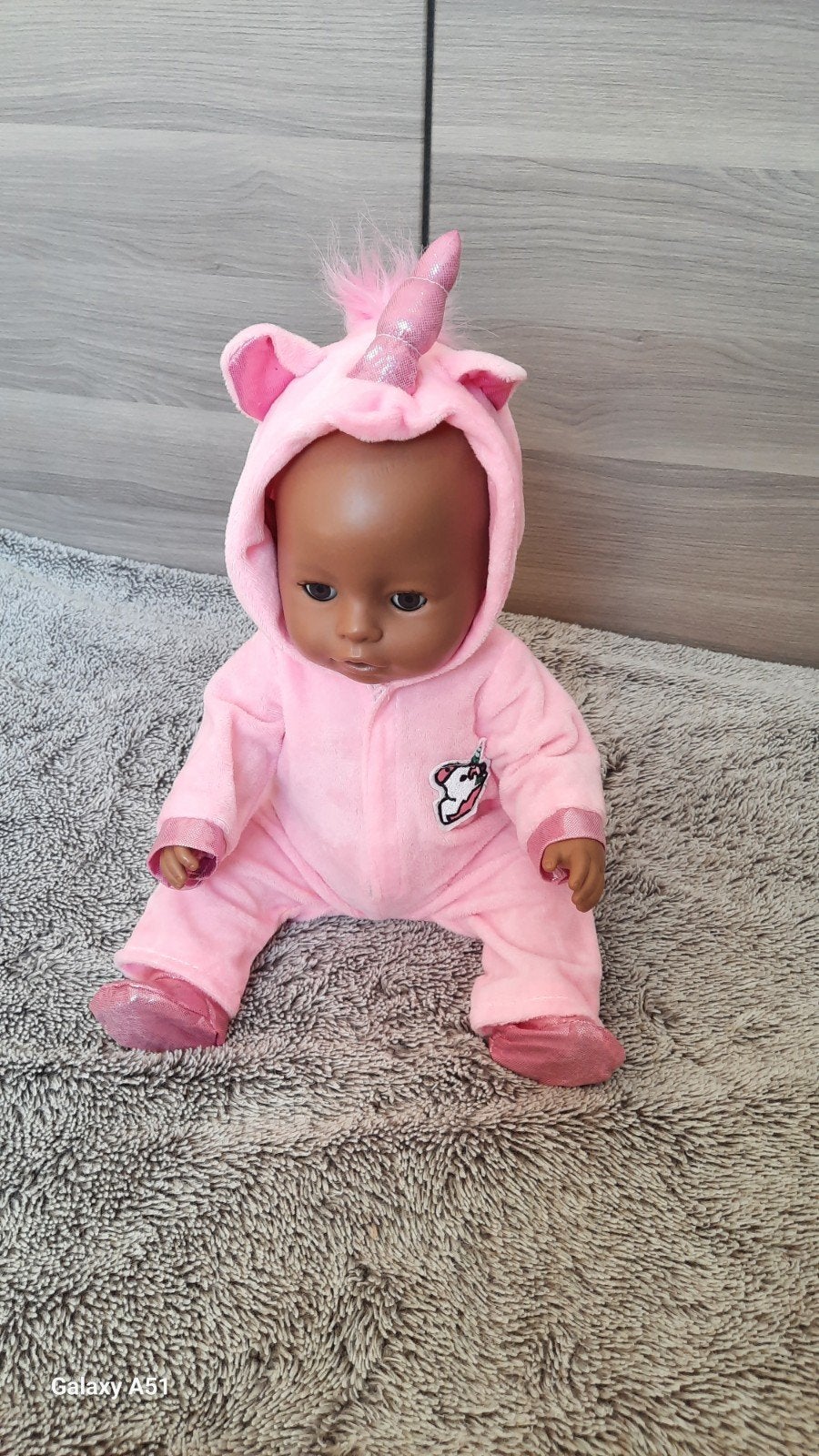 Eenhoorn Baby Born pakje, Kinderen en Baby's, Ophalen of Verzenden, Zo goed als nieuw, Babypop
