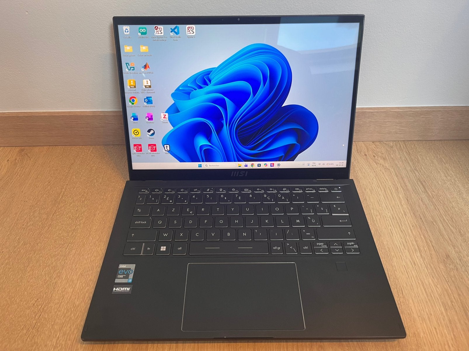 MSI Summit E14 Flip Evo A13MT (Tactile 360) – i7 13e gén, Enlèvement ou Envoi, 14 pouces, Avec écran tactile, 4 Ghz ou plus