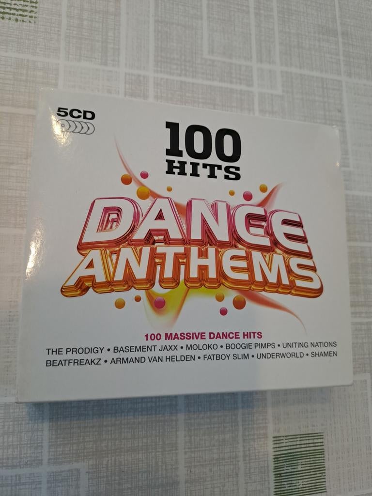 100 hits Dance Anthems 5cd box, Enlèvement ou Envoi