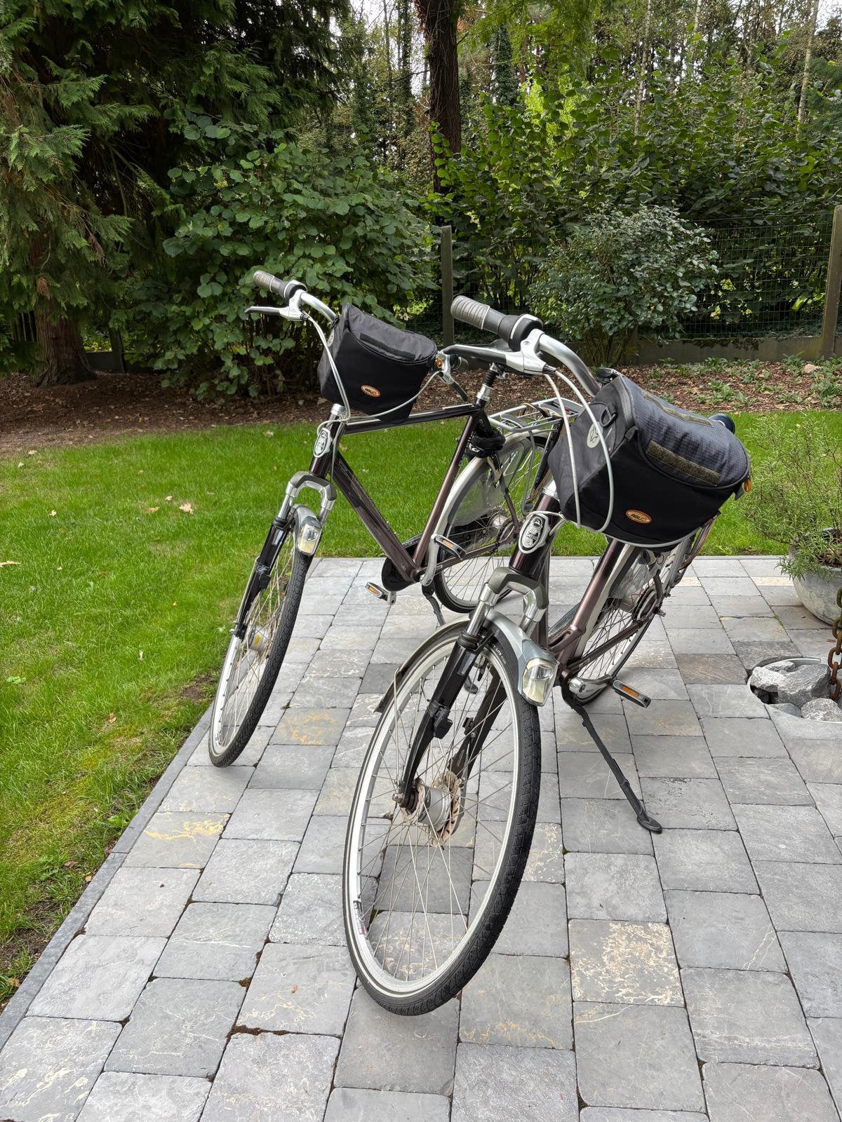 Gazelle fietsen, Ophalen