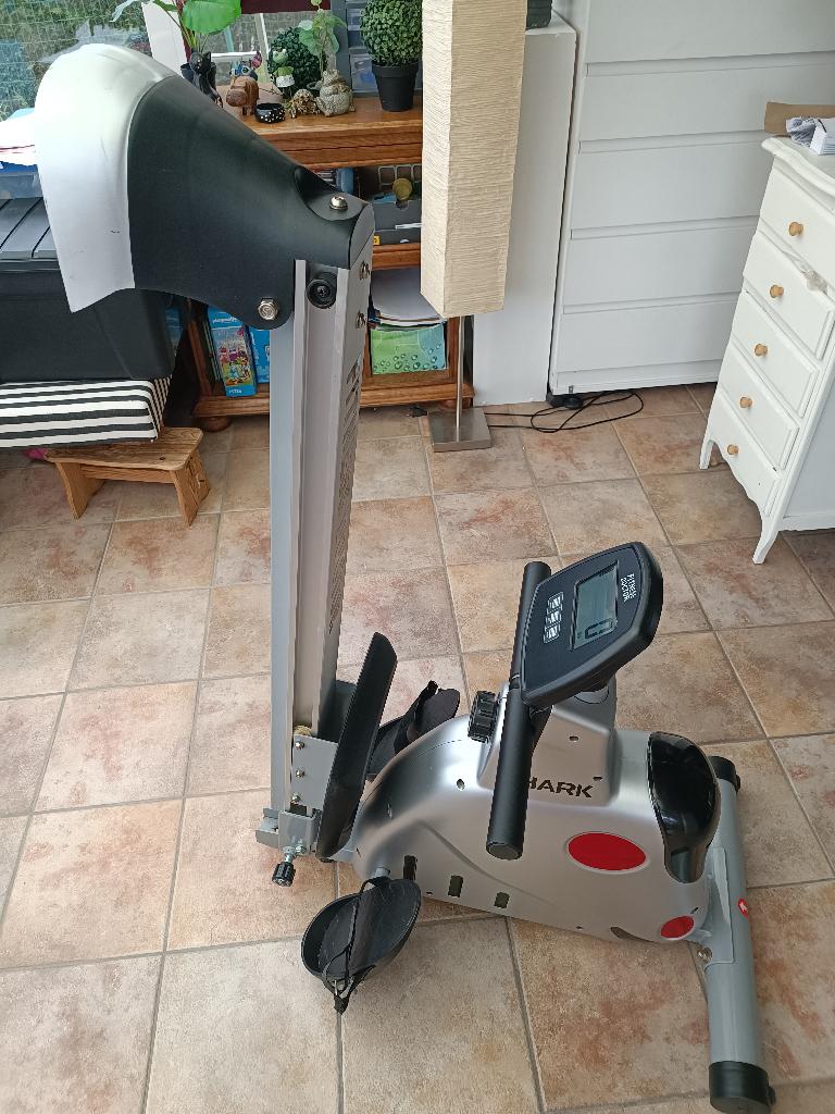 Rameur - Shark, Sport en Fitness, Fitnessapparatuur, Ophalen, Gebruikt, Benen, Roeitrainer