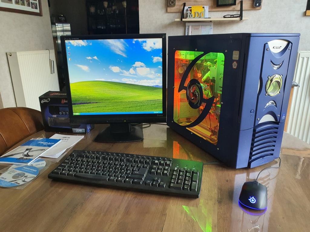 Retro gaming setup win xp, Informatique & Logiciels, Enlèvement