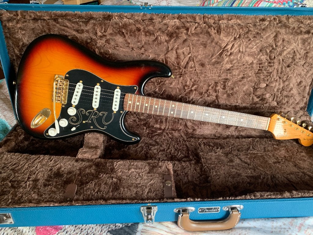 Fender Stratocaster SRV Signature 1998, Musique & Instruments, Enlèvement, Comme neuf, Autres types