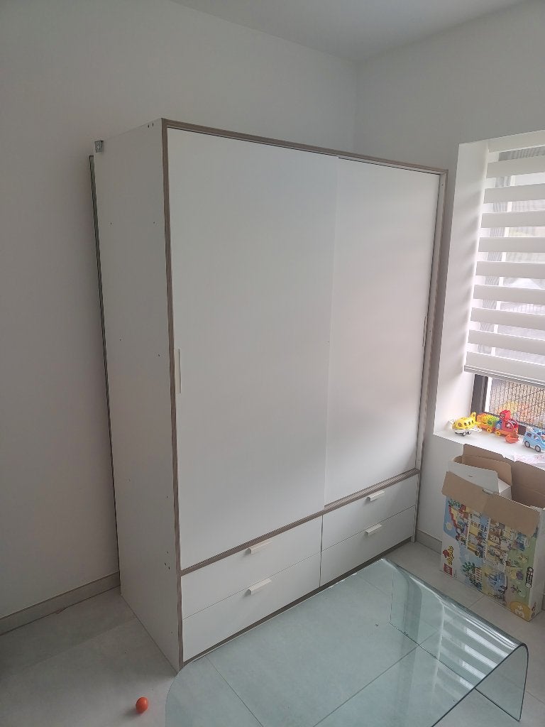 Armoire vêtement, Ophalen, Kunststof, Gebruikt, 200 cm of meer