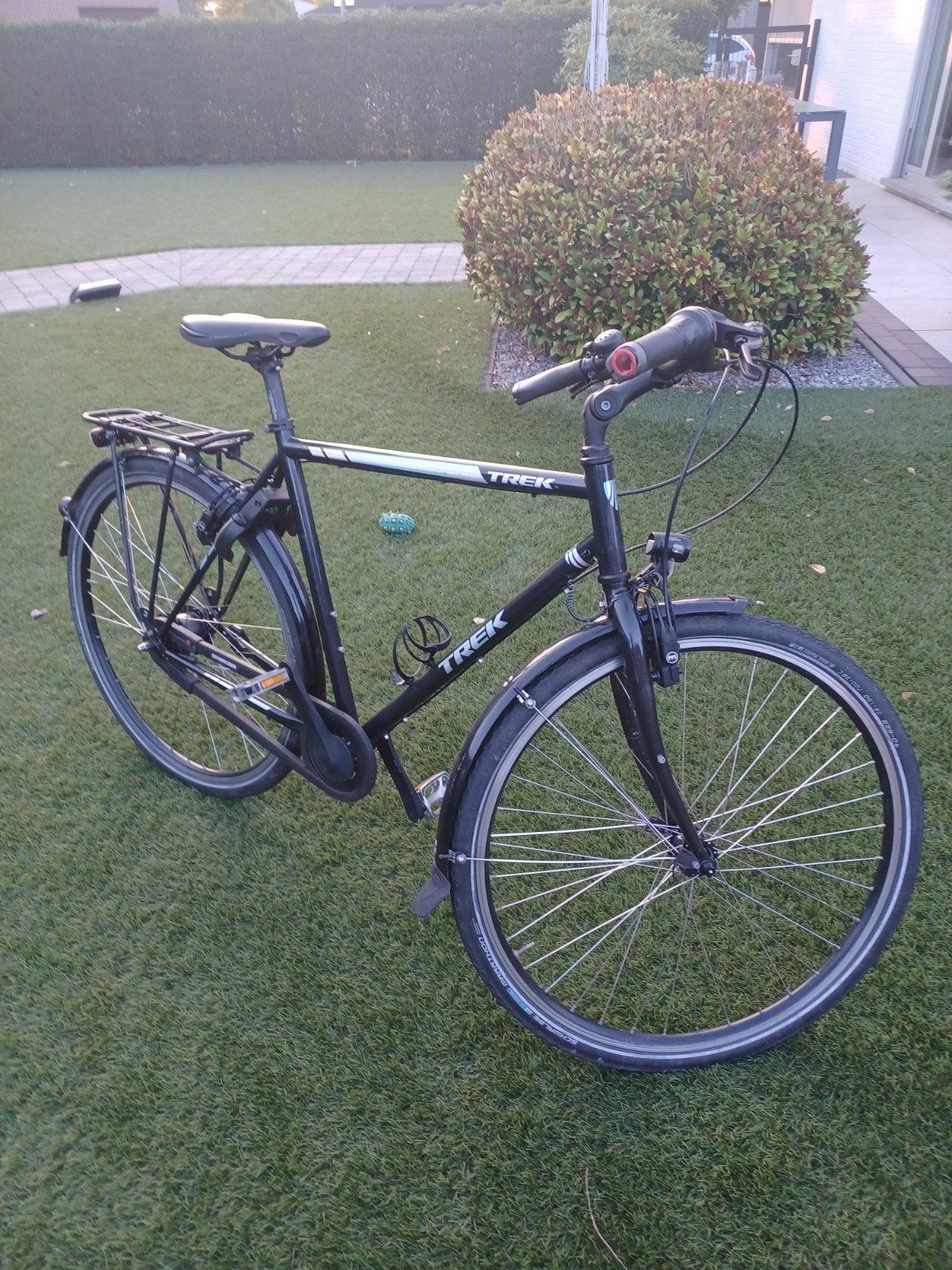 Trek herenfiets, Fietsen en Brommers, Velgrem, Zo goed als nieuw, 53 tot 57 cm, Ophalen