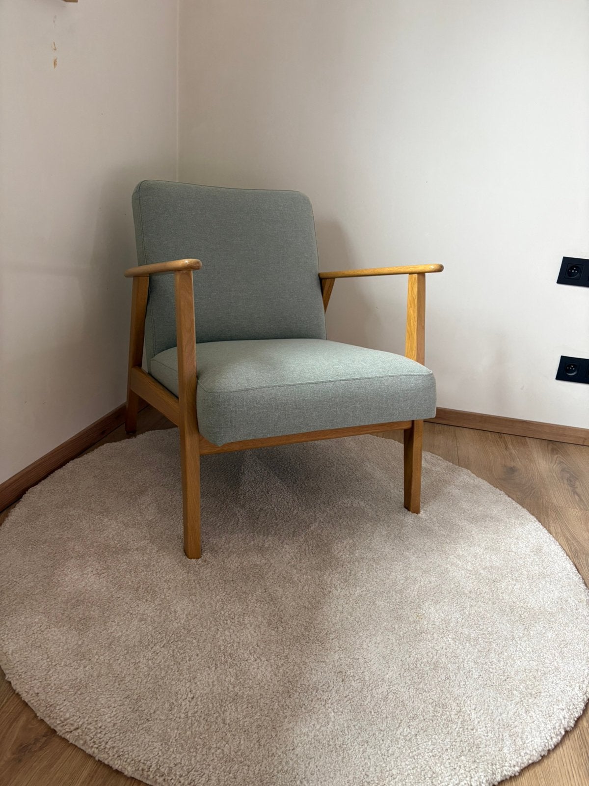 Fauteuil Ikea, Moins de 75 cm, Bois, Comme neuf, Enlèvement