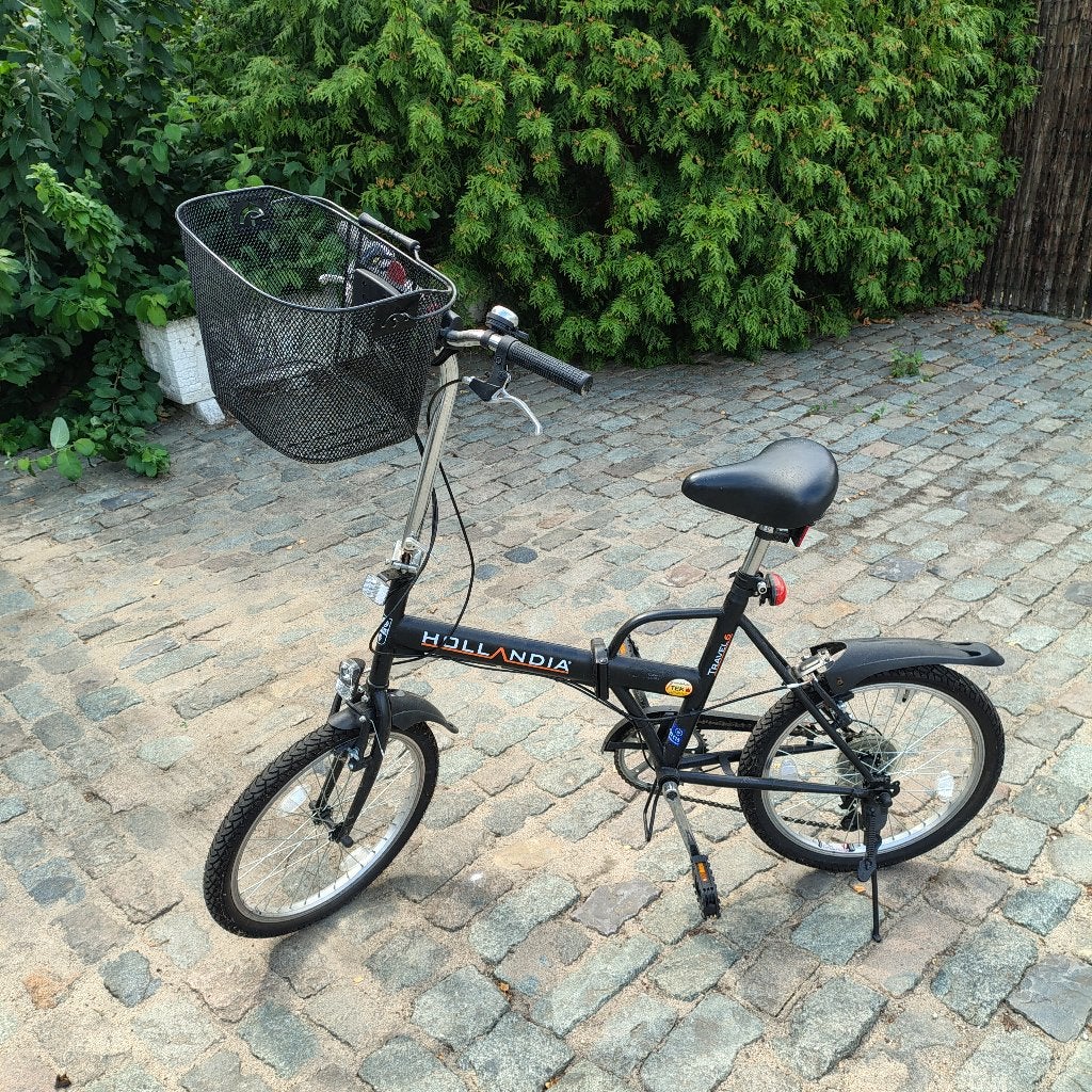 Hollandia Travel plooifiets / vouwfiets 20 inch, Fietsen en Brommers, Gebruikt, Versnellingen, Dames, Ophalen