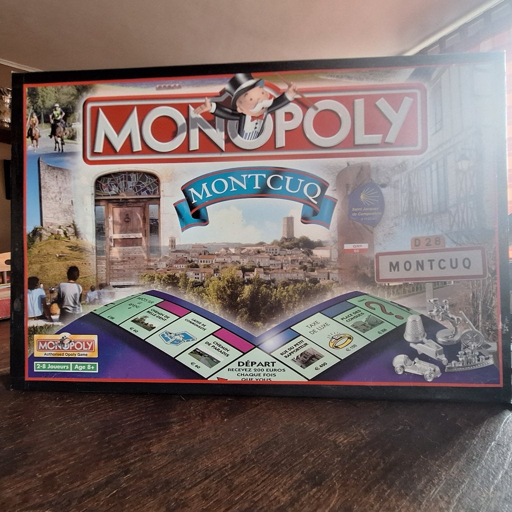 monopoly montcuq, Cinq joueurs ou plus, Enlèvement ou Envoi, Utilisé, Hasbro
