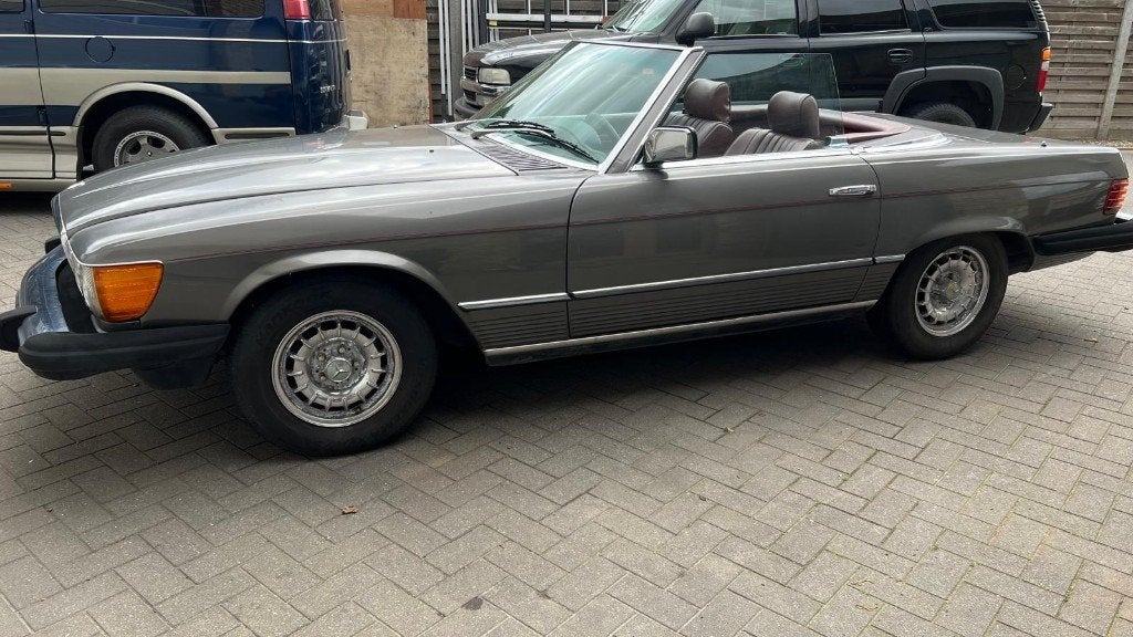 Mercedes 380 SL, Auto's, Oldtimers, Automaat, Cabriolet, 3800 cc, Mercedes-Benz