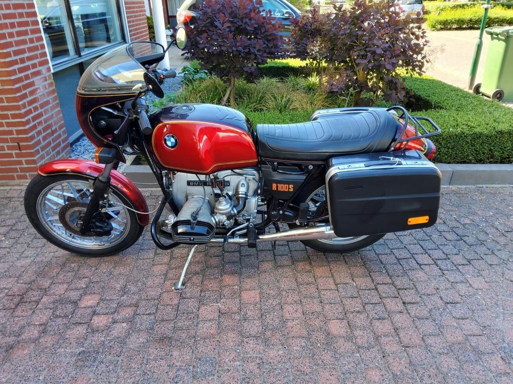 TE KOOP BMW R100S, Motoren, Cardan-aandrijving, 2 cilinders, Motorrijbewijs A, Toermotor