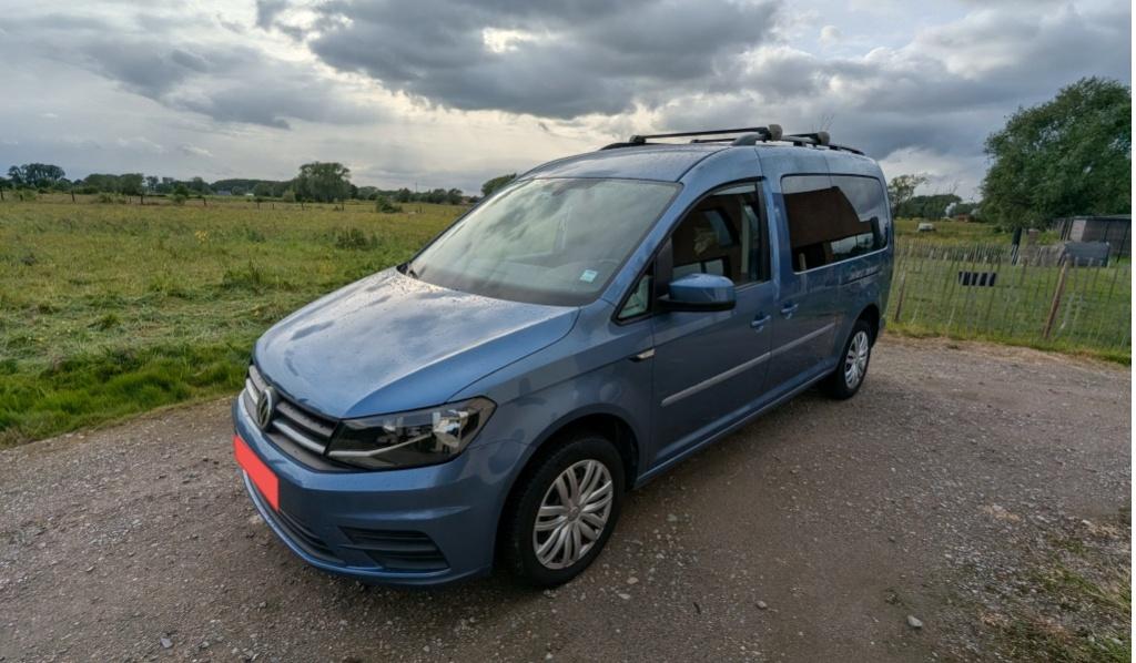 VW Caddy Maxi 2.0 TDI / DSG Automaat/ Lichte vracht - 5zitpl, Achat, Euro 6, 5 portes, Automatique