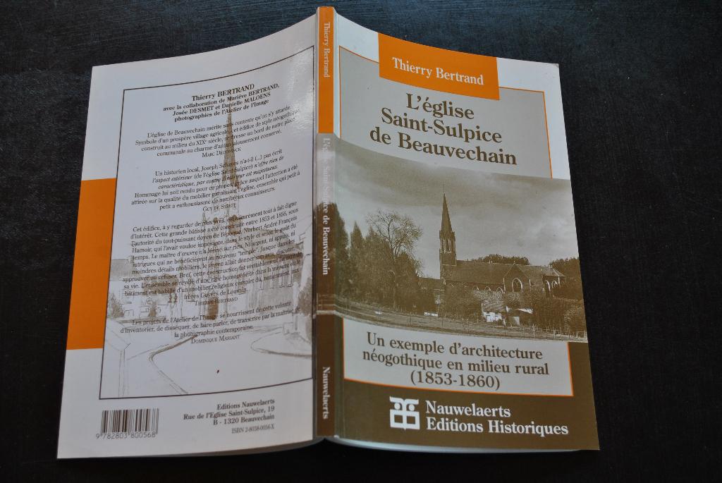 Thierry BERTRAND L'église Saint Sulpice à Beauvechain 1998, Boeken, Geschiedenis | Nationaal, Gelezen, Ophalen of Verzenden