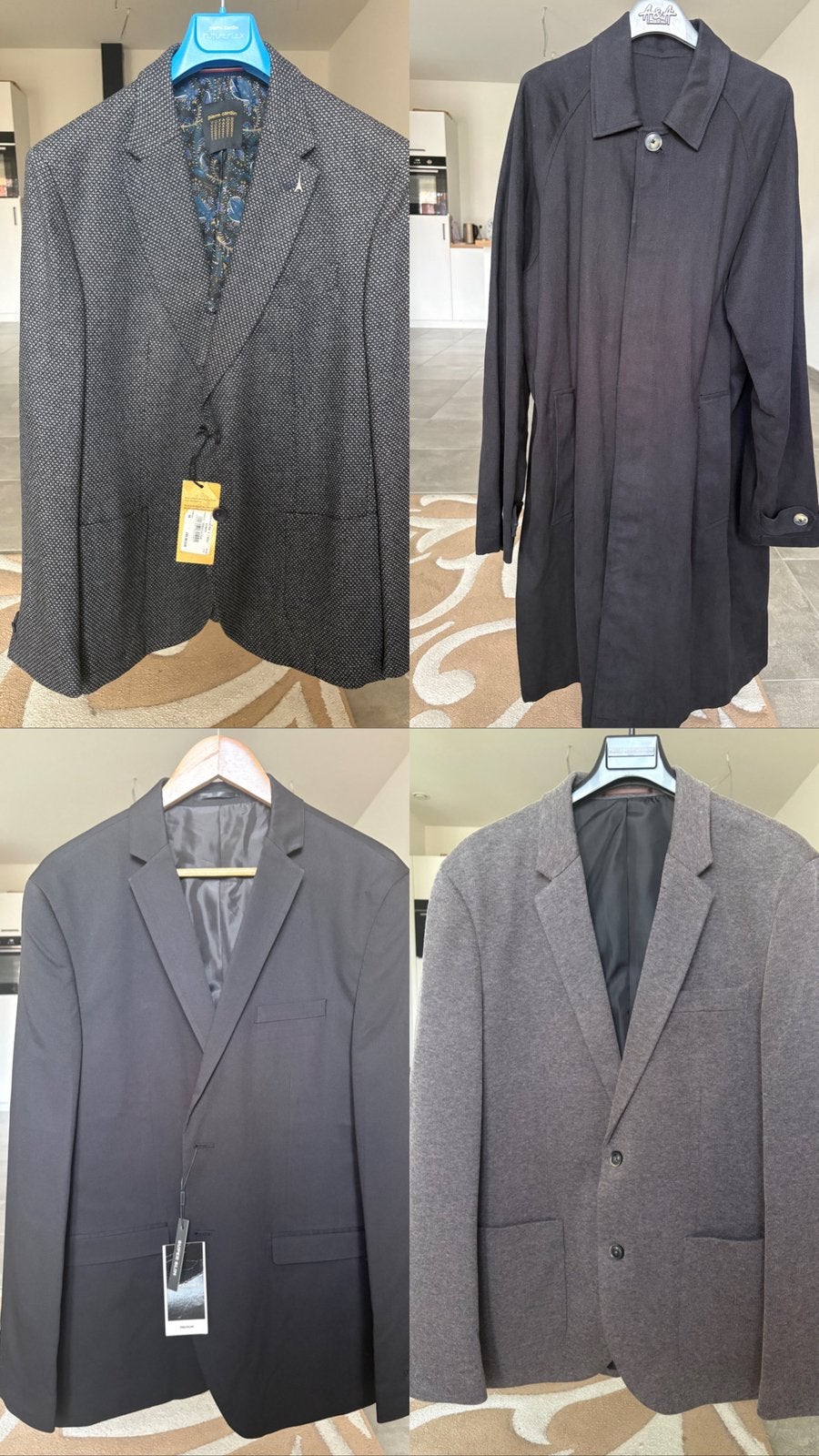 Diverse blazers en mantel te koop – volledig nieuw, Ophalen, Nieuw, Maat 56/58 (XL), Overige kleuren