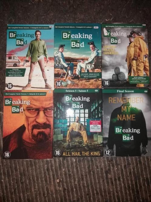 Breaking Bad (Complete Series), Cd's en Dvd's, Dvd's | Tv en Series, Zo goed als nieuw, Thriller, Vanaf 12 jaar, Ophalen of Verzenden