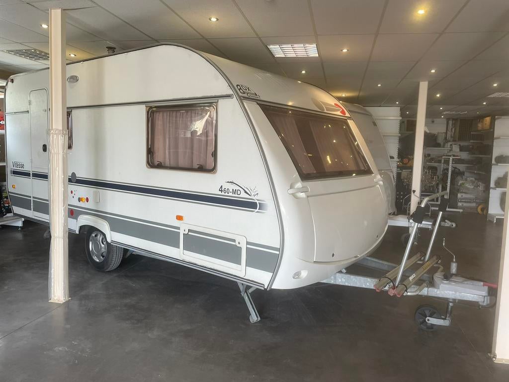 Zeer propere 4 persoons caravan Beyerland 460, Caravans en Kamperen, Bedrijf, Treinzit, Beyerland, Kachel