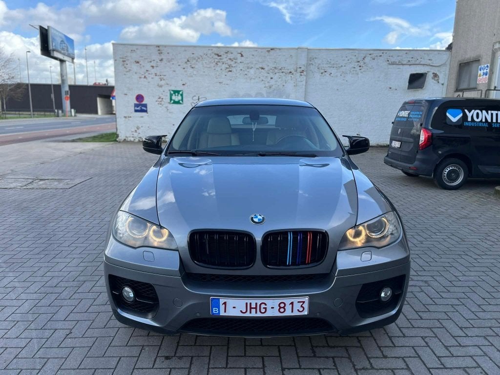 BMW X6 50i 4.4 V8 Xdrive Automaat LICHTE-VRACHT, Auto's, BMW, Bedrijf, Te koop, X6, ABS, Achteruitrijcamera, Adaptieve lichten