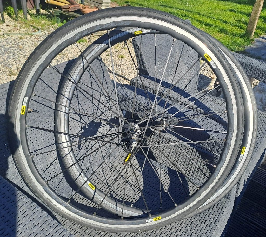 Wielen MAVIC KSYRIUM ELITE, prima staat., Sport en Fitness, Wielrennen, Ophalen