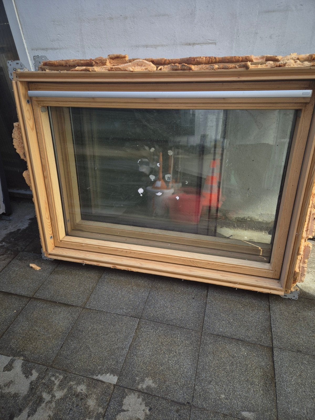 velux dakramen GGL U04 98x134 compleet met gootstukken, Ophalen