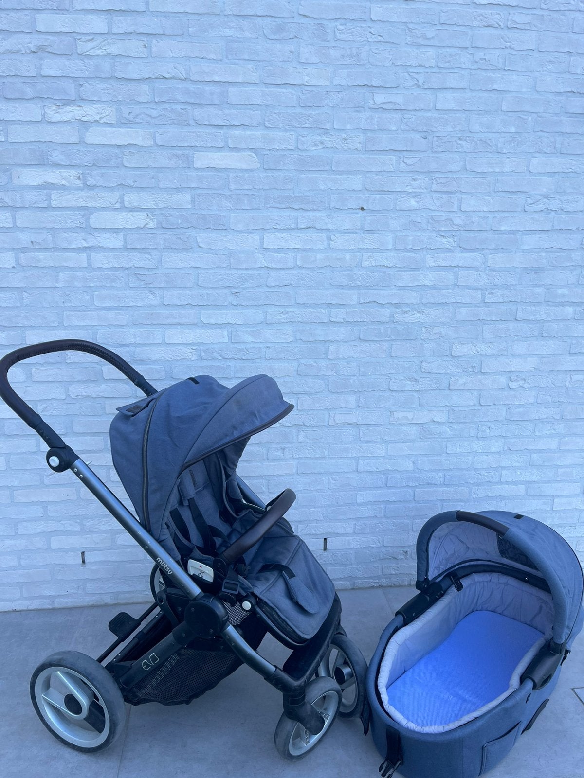 Buggy - kinderwagen - draagmand, Ophalen, Zo goed als nieuw, Kinderwagen
