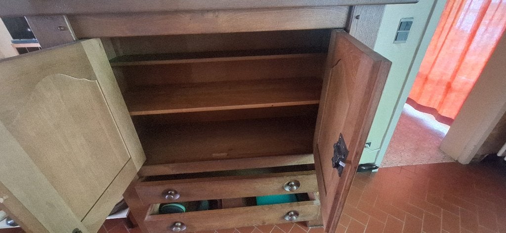 Salles à manger de style rustique en chêne, Maison & Meubles, Enlèvement, Utilisé, Rustique, 4 à 6 chaises