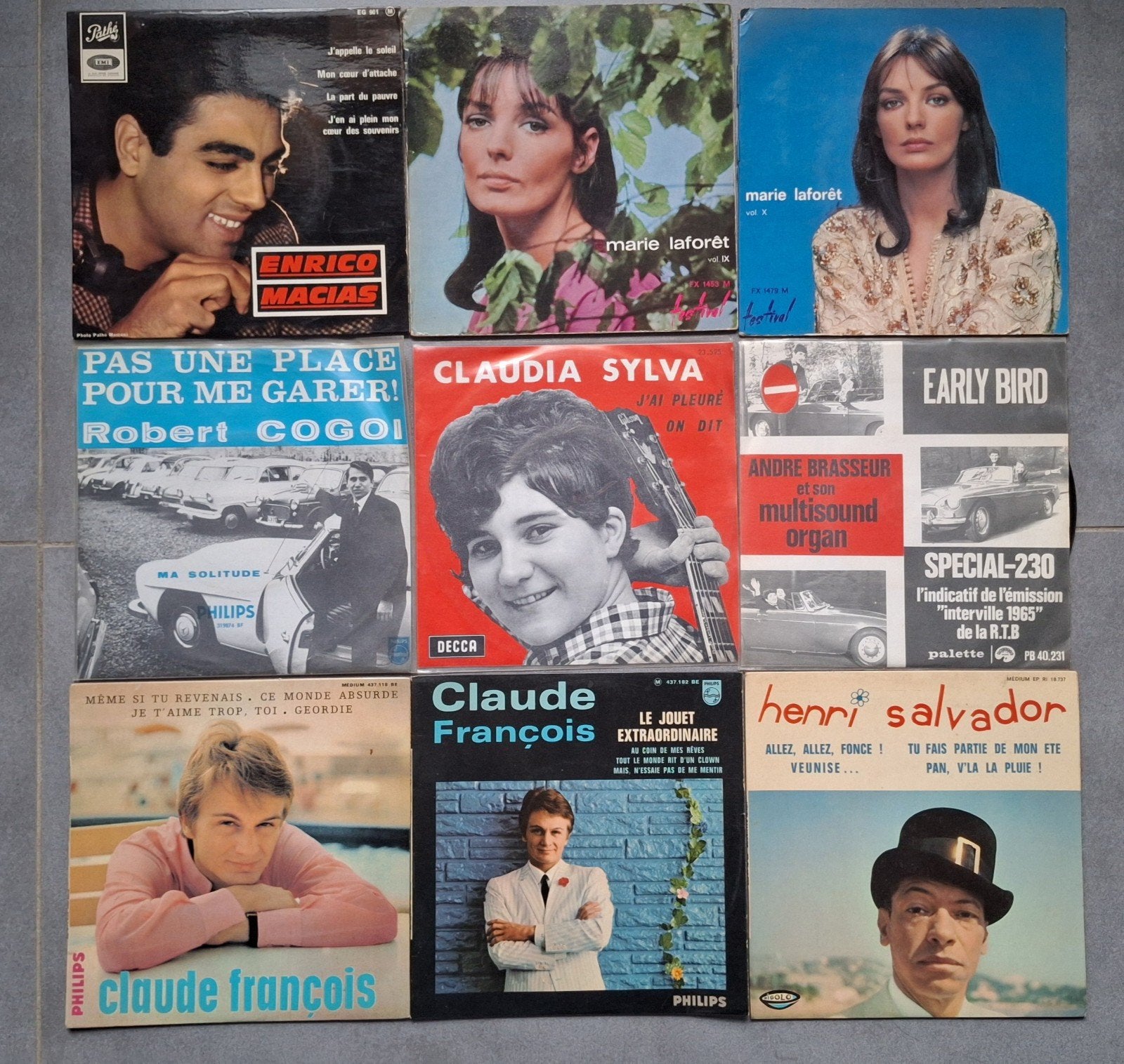 singles franse chansons, Cd's en Dvd's, Ophalen of Verzenden