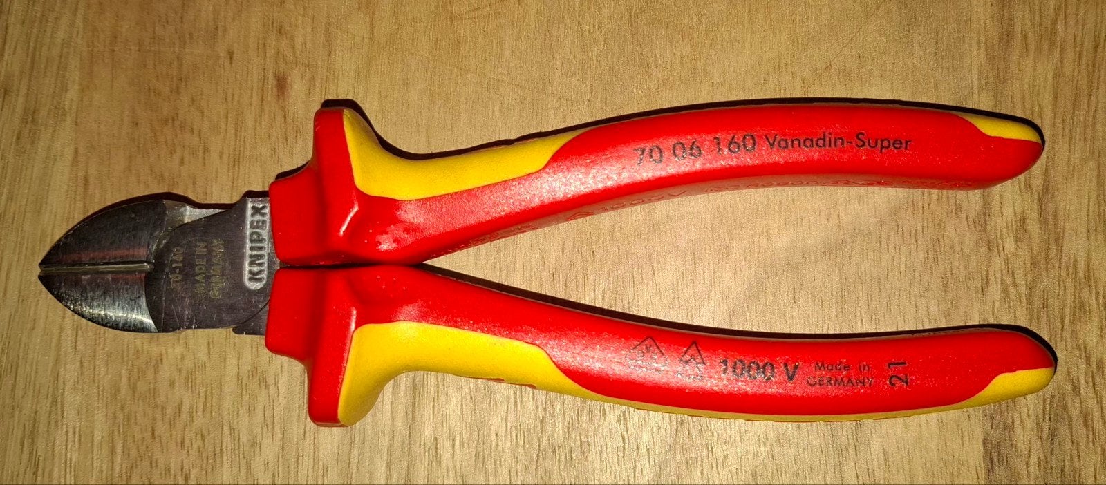 Pince coupante diagonale Knipex, Bricolage & Construction, Enlèvement ou Envoi, Comme neuf, Pince, Knipex