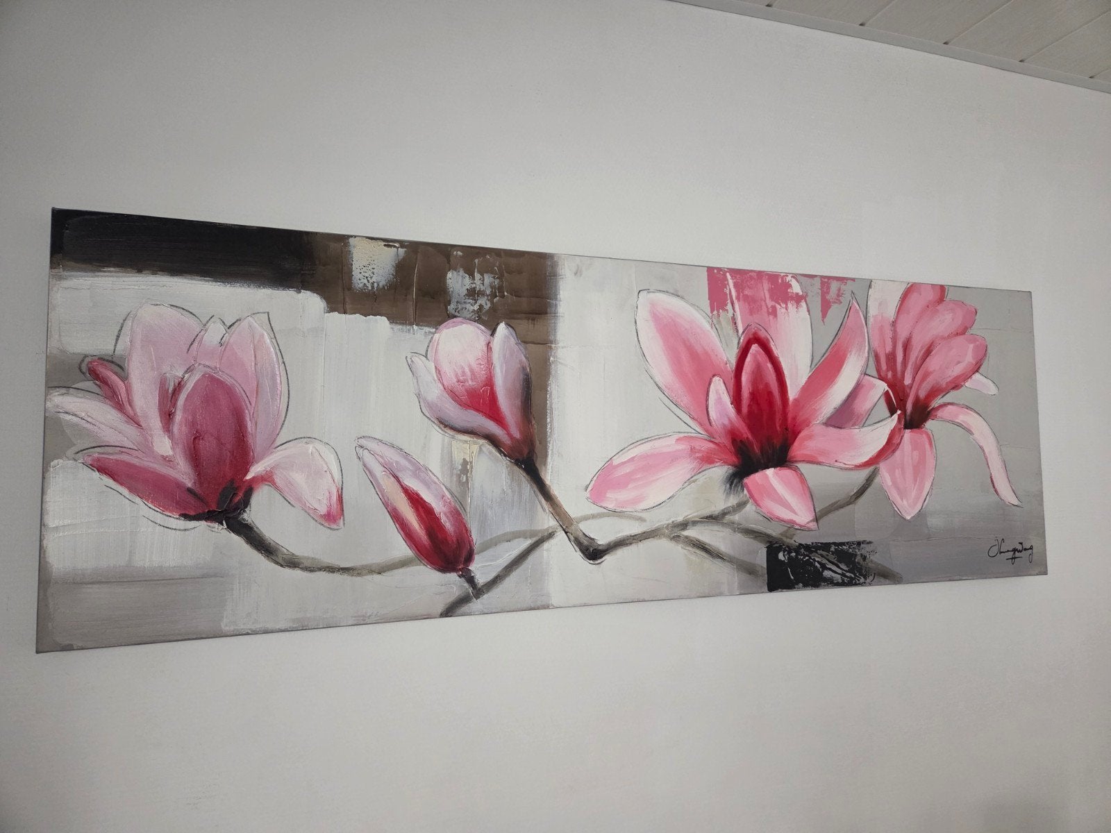 geschilderde canvas, Ophalen, Zo goed als nieuw