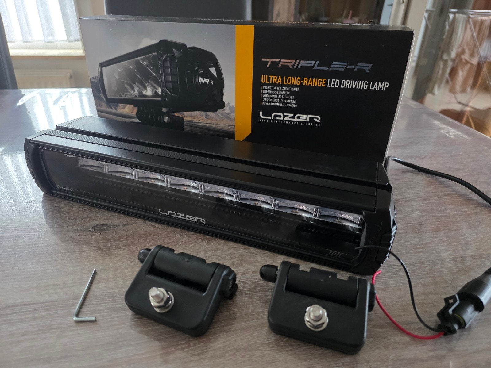 Lazer Triple-R 1000 Gen 2 Elite LED Lamp + kabelset, Ophalen