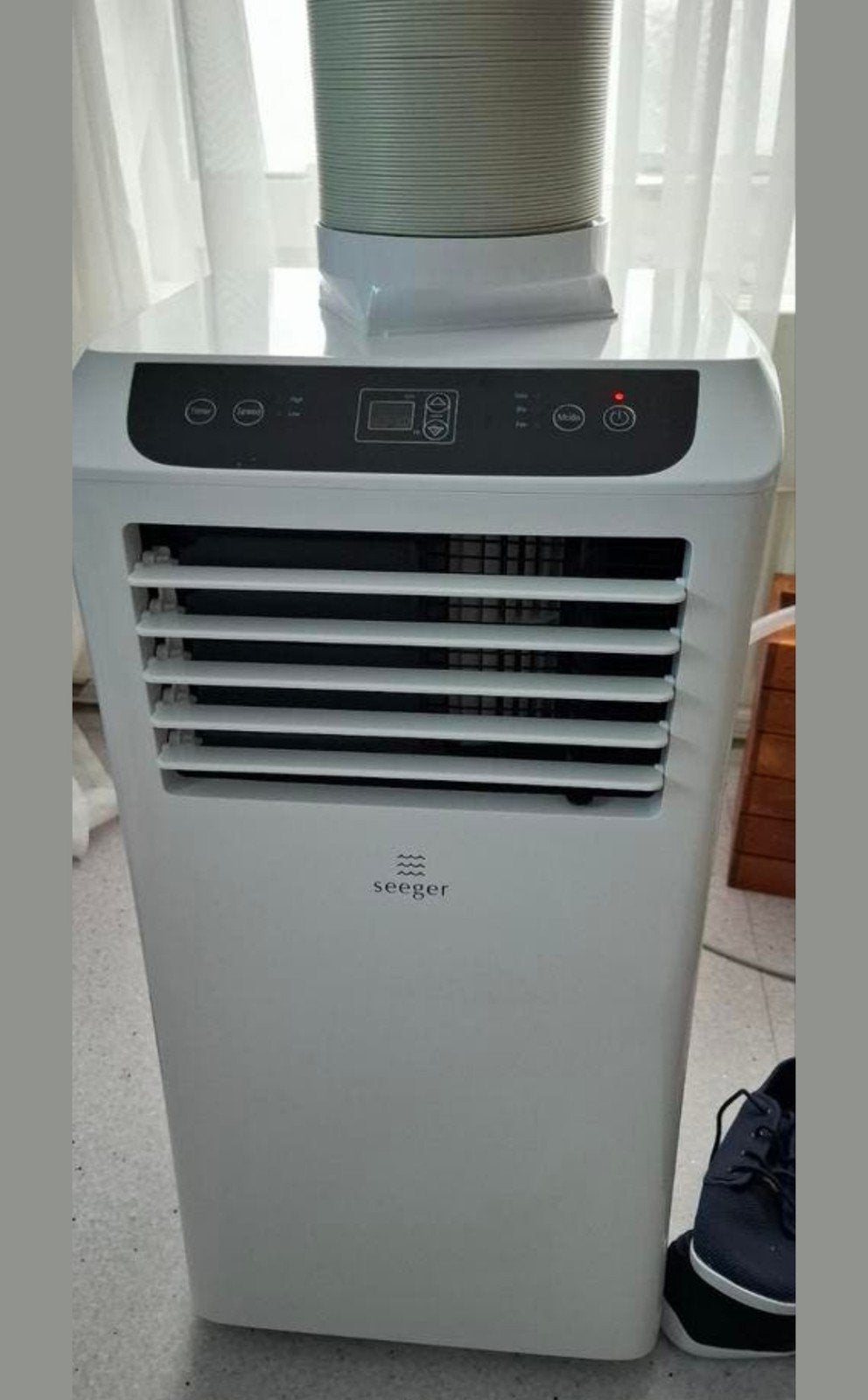 Mobile airco met afstandsbediening, Enlèvement, Télécommande