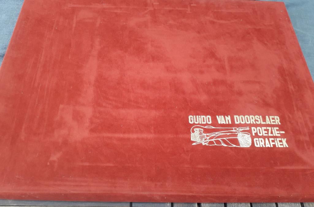 map Van Doorslaer Guido, Antiek en Kunst, Dagelijks leven, Gesigneerd, Lithografie, 2000 tot heden