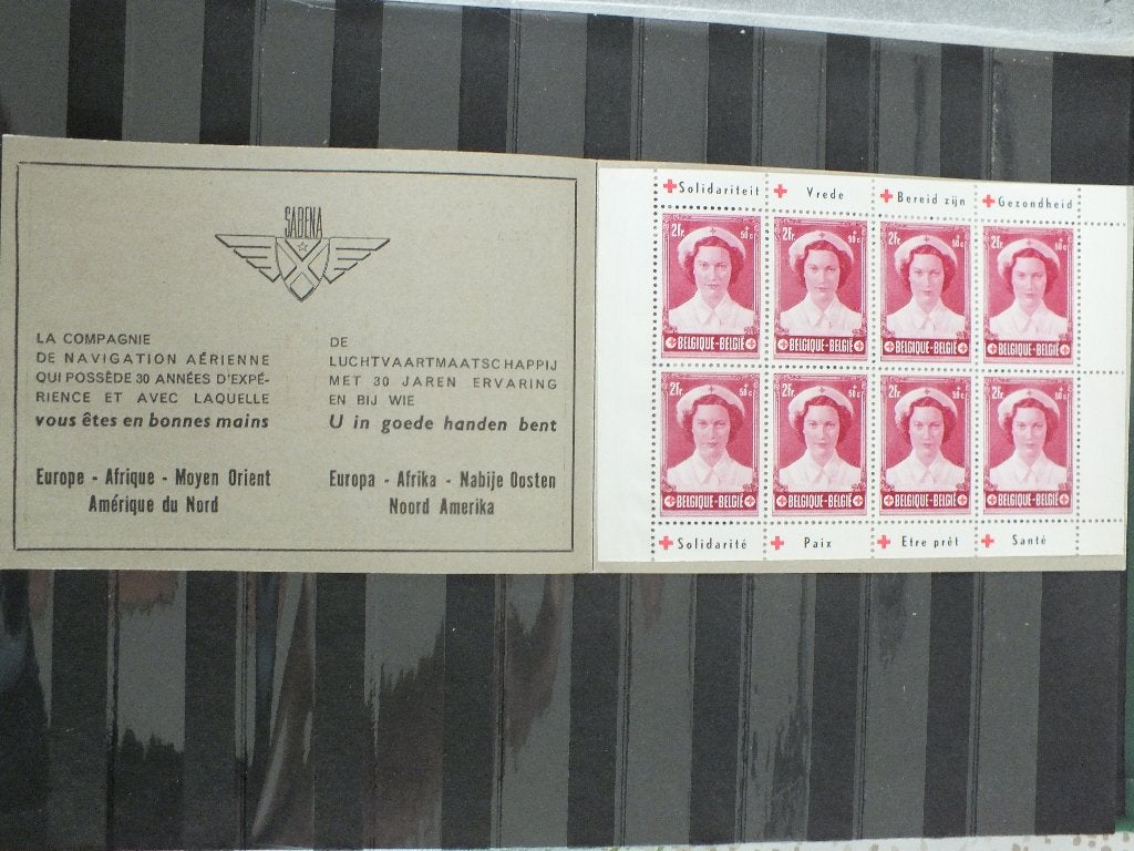 Carnet de la Croix-Rouge de Belgique 1953 914B postris**, Enlèvement ou Envoi, Non oblitéré, Croix-Rouge