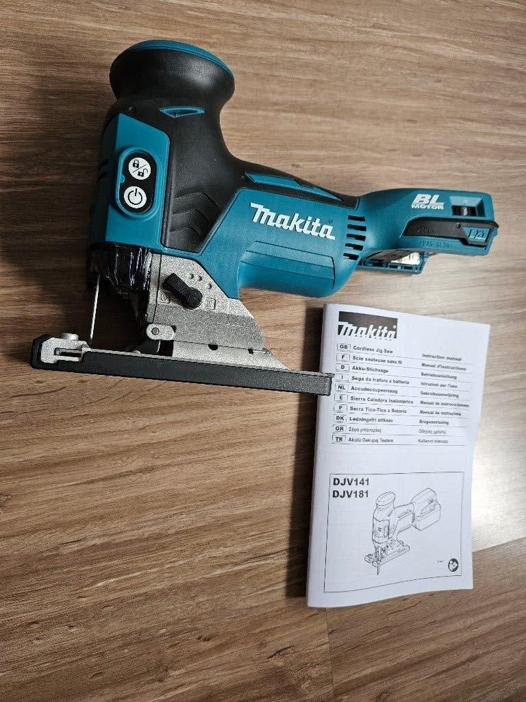 Makita DJV181 18V Accu decoupeerzaag koolborstelloos Nieuw !, Ophalen of Verzenden, Nieuw, Zaag, Makita