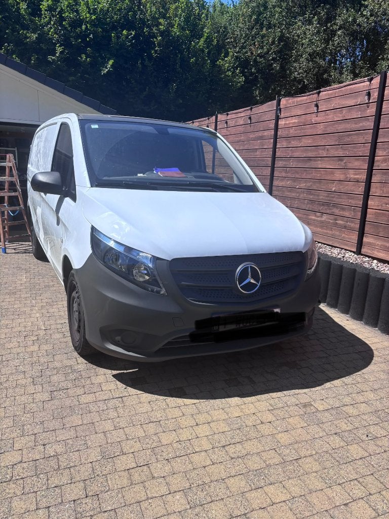 Long vito bwj 2019 83.000km lakschade, Voorwielaandrijving, Stof, Wit, 5 deurs