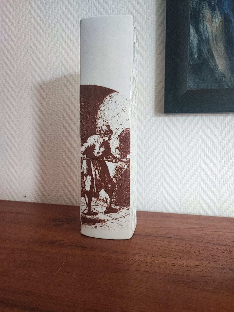Winterling Roslau 'Op Art' Vintage Designvaas BAVARIA, Antiek en Kunst, Ophalen of Verzenden