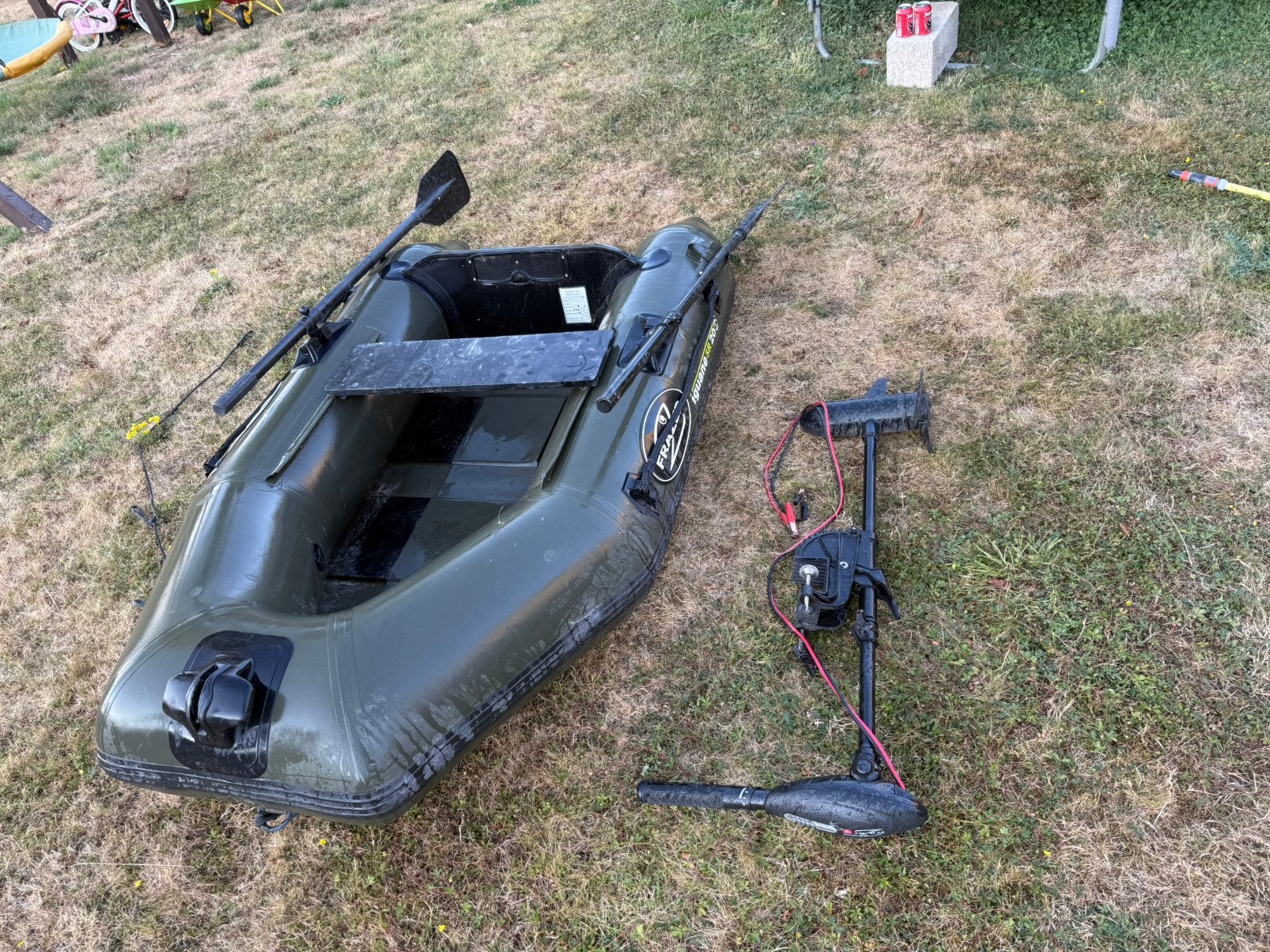 Bateaux pneumatique peche carpe, Enlèvement ou Envoi, Comme neuf
