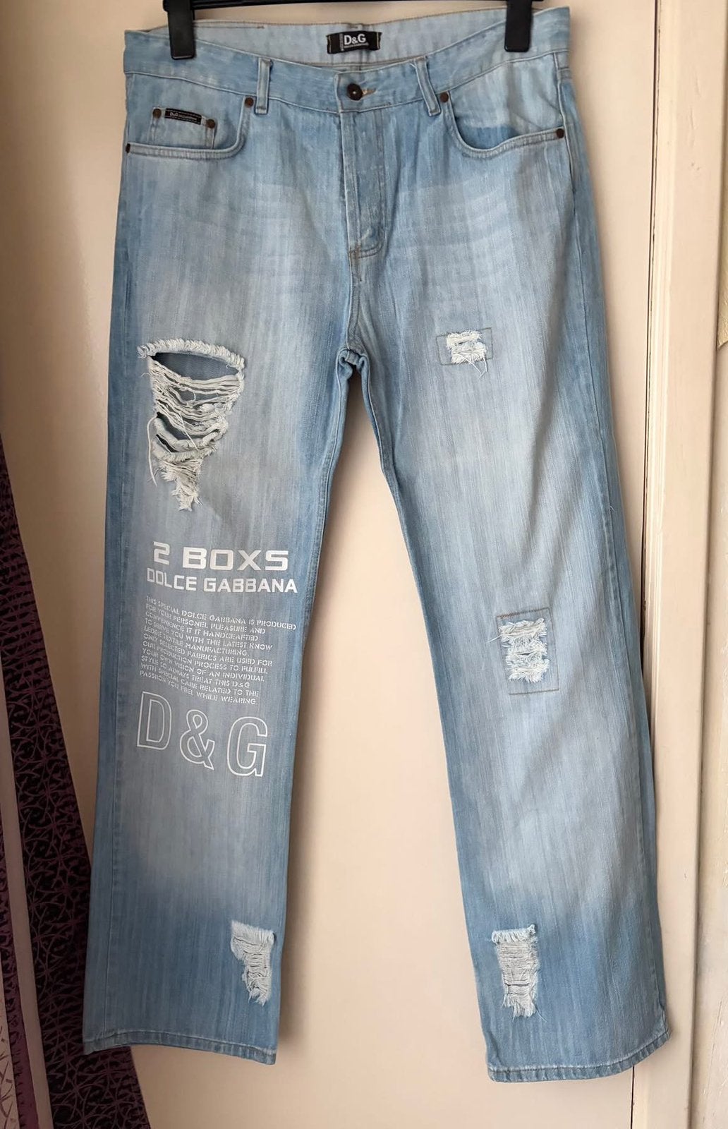 Jean Dolce & Gabbana taille 36 lisez l’annonce, Vêtements | Hommes, Jeans, Enlèvement ou Envoi, Comme neuf