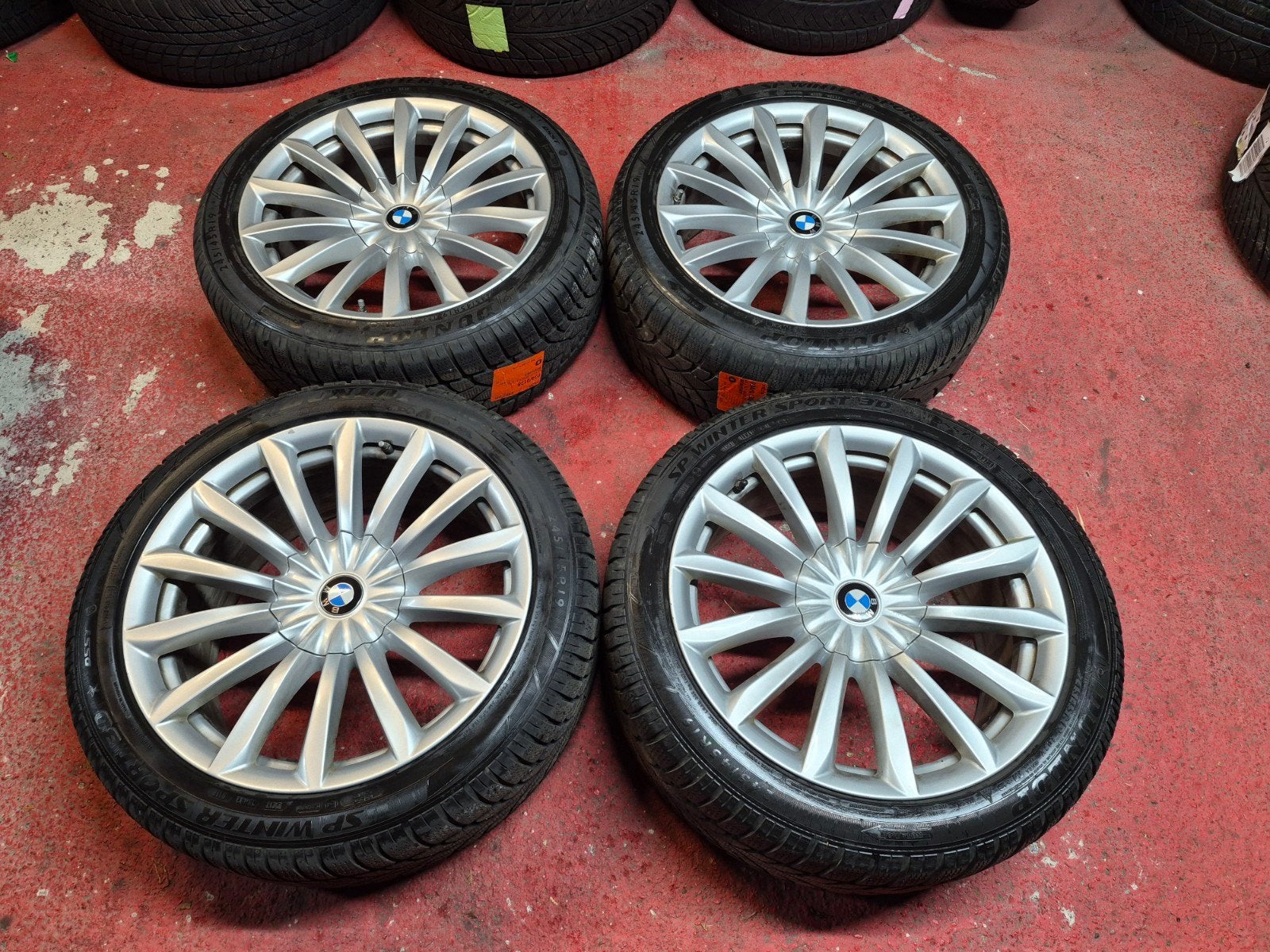 Originele BMW velgen 19" kit serie 5 6 7 Gx 5x112, Ophalen, Gebruikt, BMW