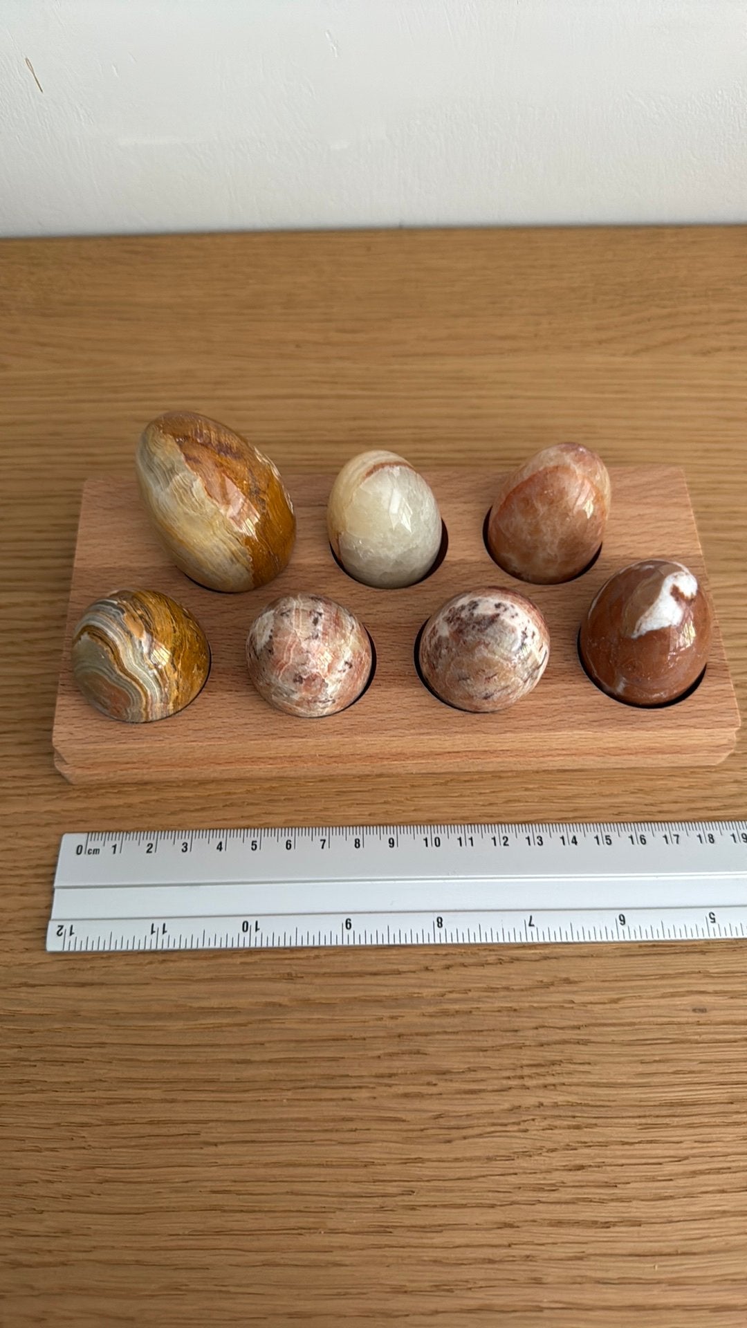 Lot de 7 oeufs en pierre, Enlèvement ou Envoi, Neuf