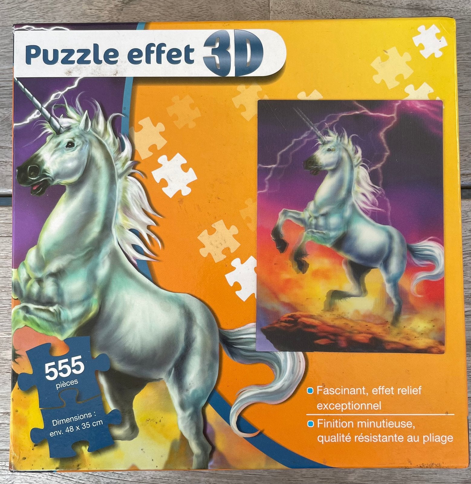 3D puzzel, Ophalen, Gebruikt